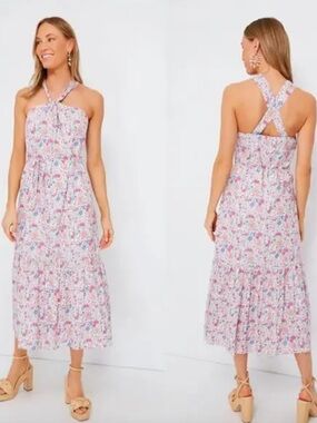 Hyacinth House floral halter dress